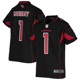 youth nike kyler murray black arizona cardinals color rush 